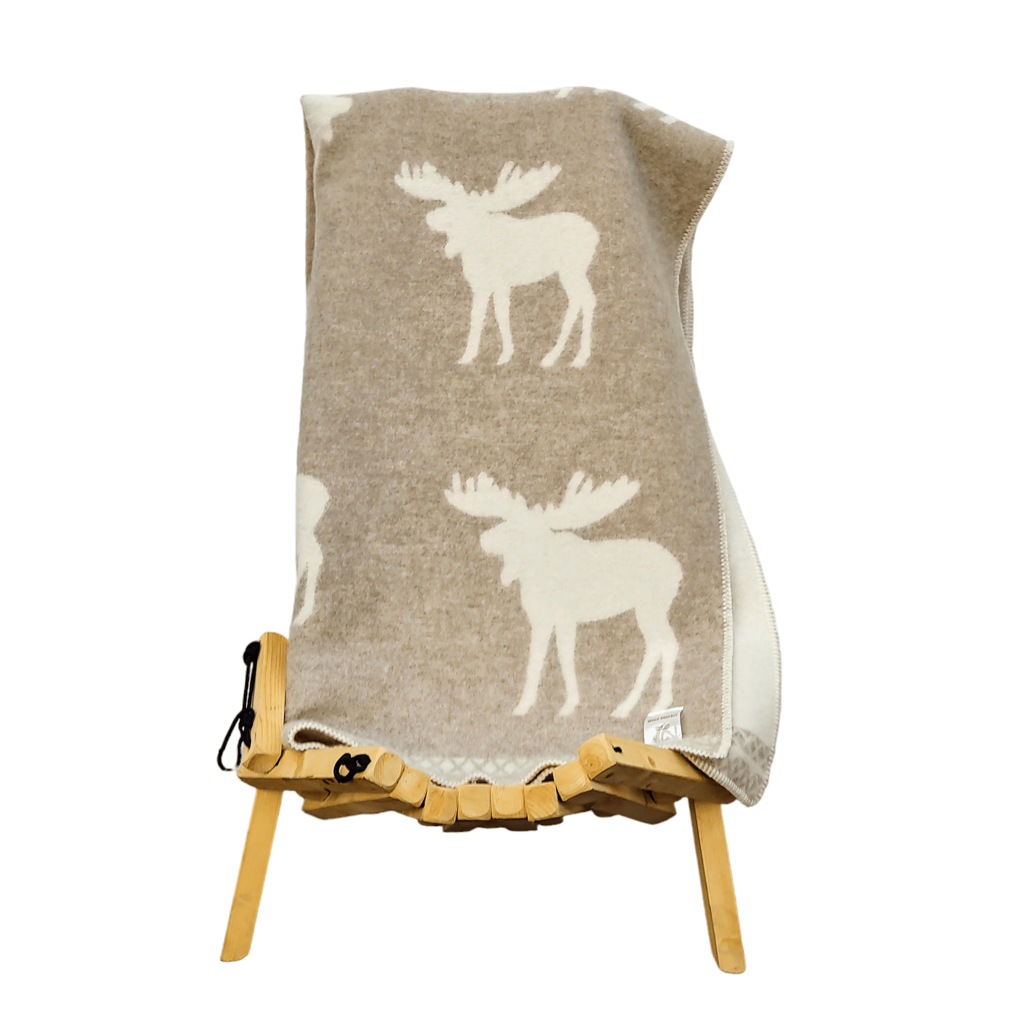 Ullpledd (Elg). Gratis frakt ! - ULLNorge