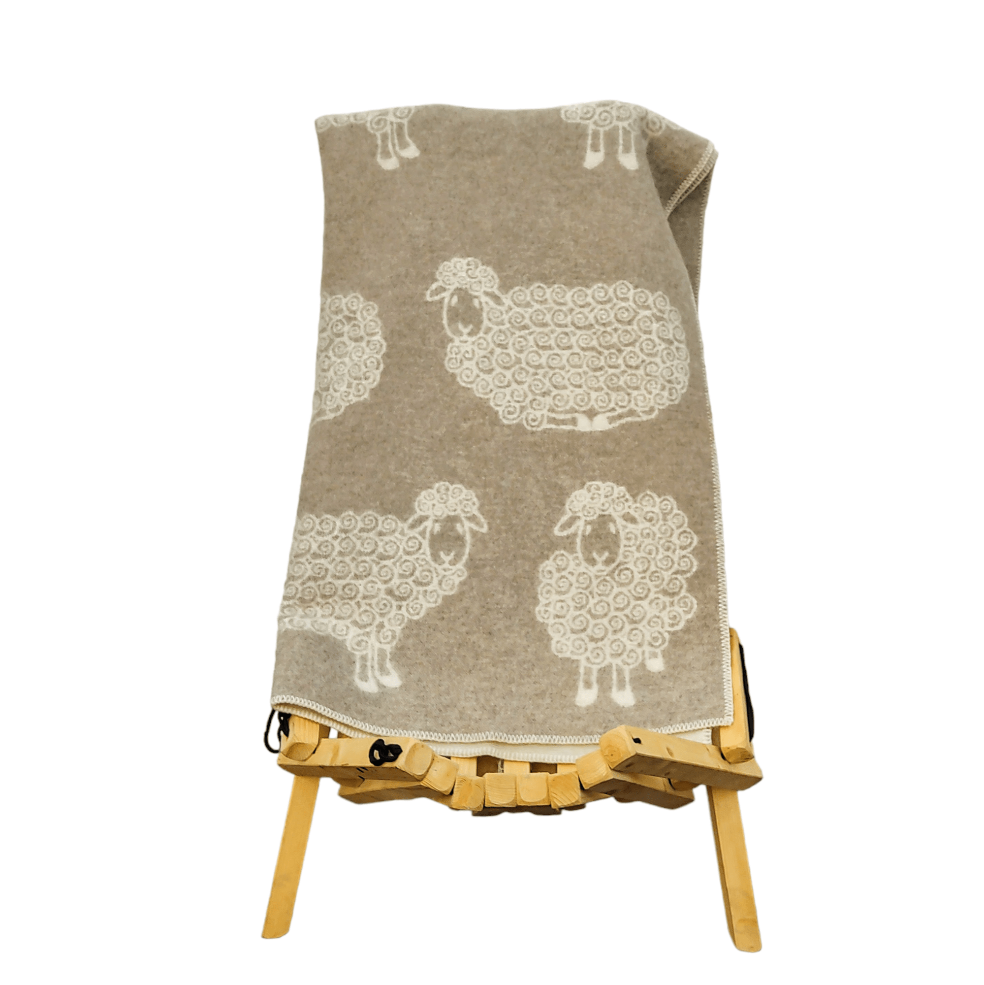 Ullpledd (Sauer).Gratis frakt ! - ULLNorge