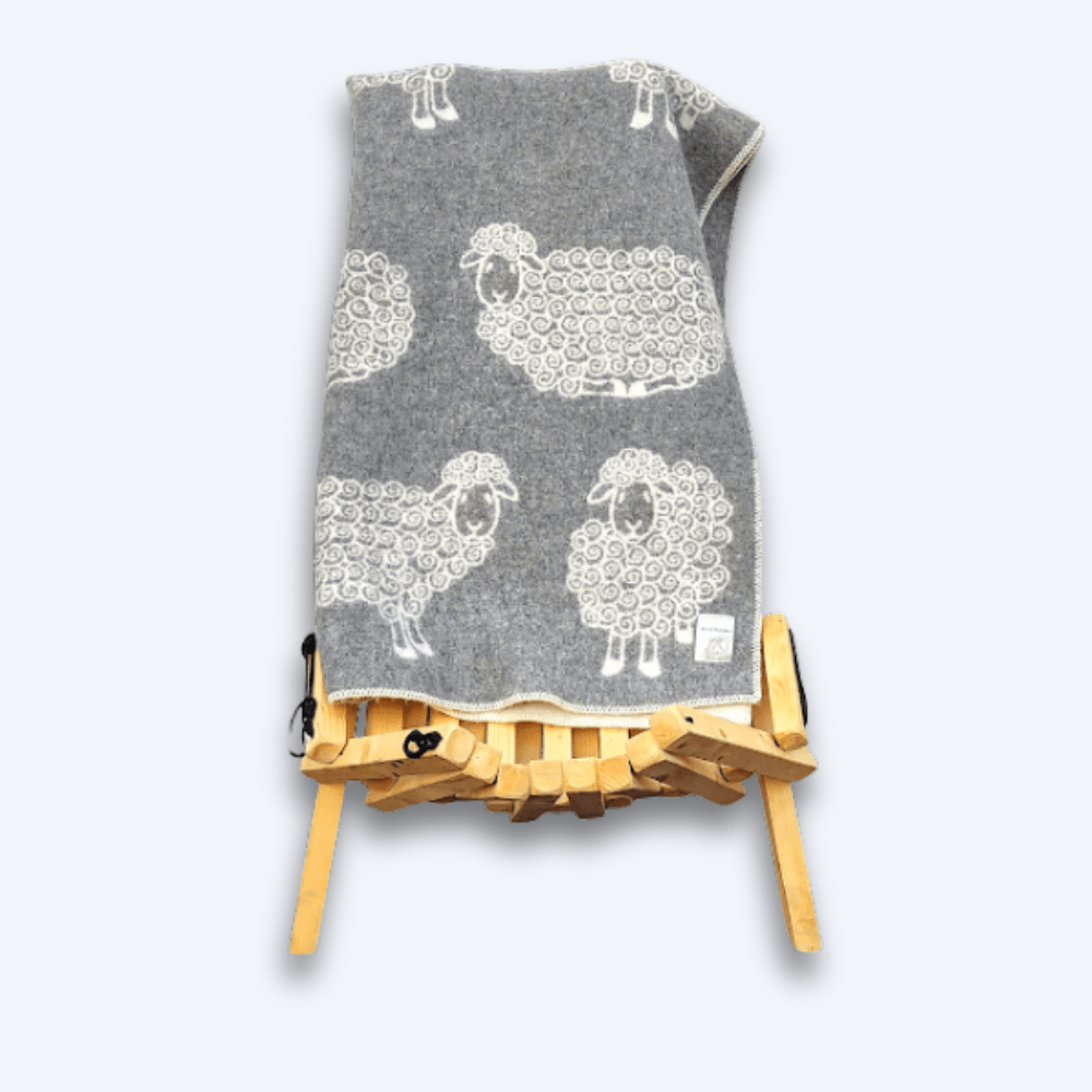 Ullpledd (Sauer).Gratis frakt ! - ULLNorge