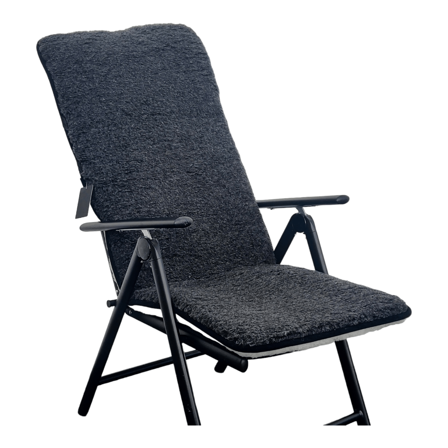 2 stk Sitteputer i ull til campingstol og andre stoler med høy rygg. Gratis frakt ! - ULLNorge