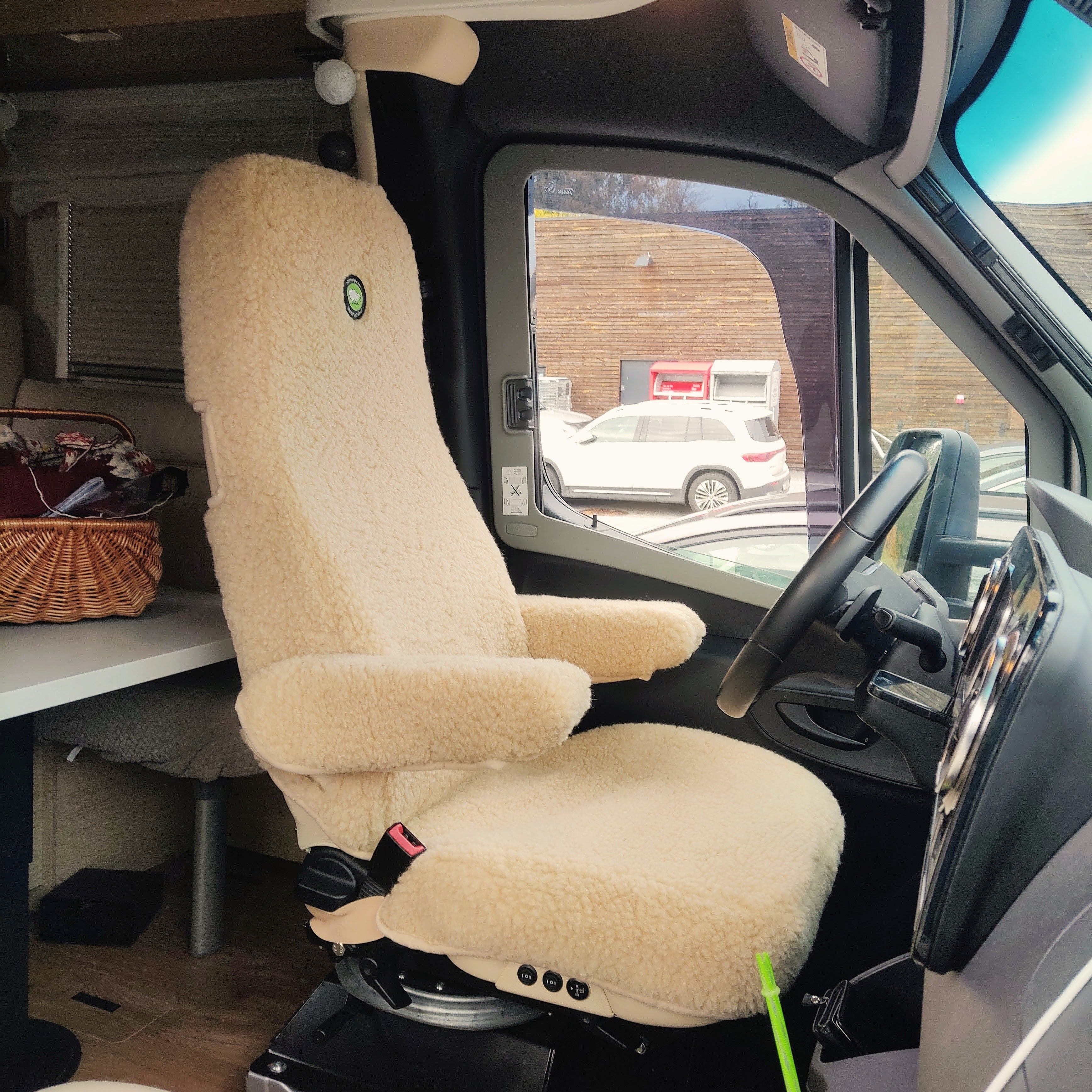 2 Stück Sitzbezüge für Wohnmobil (vollintegrierter Carthago)